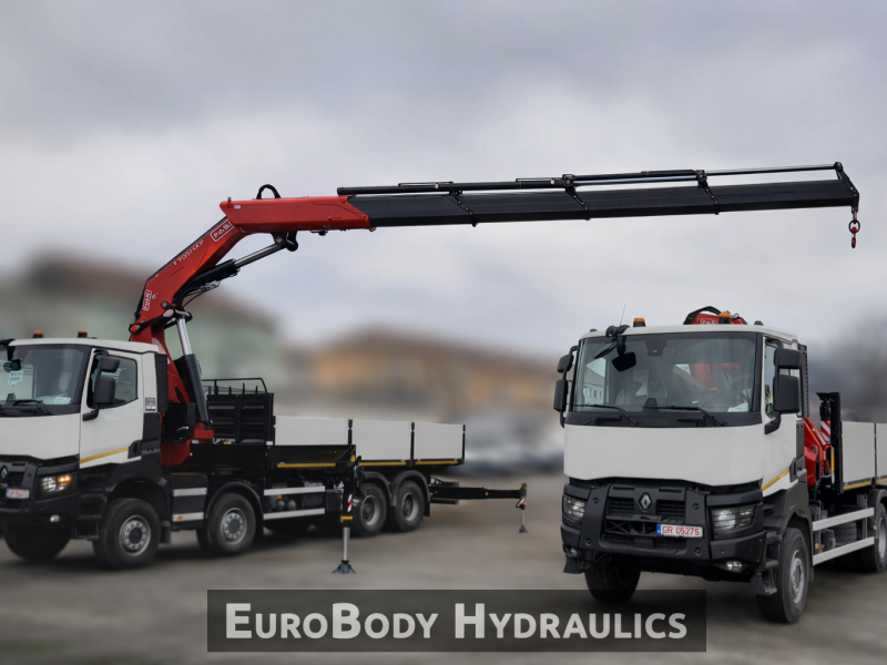 Renault 8x8 cu macara seria 7 editat